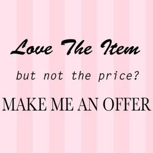 Don’t be shy shoot me an offer if your not into the price listed:)